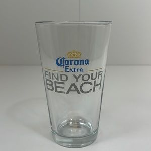 NWOT Corona “Find Your Beach” Pint Glass